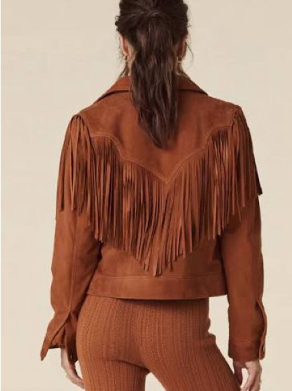 Spell Rider Suede Tassel Jacket - Picture 2 of 6